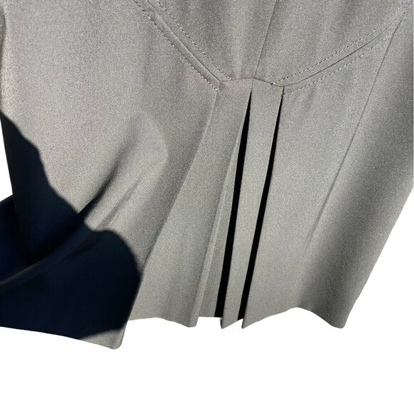 Mexx Black Pencil Skirt Pleated Back Stretch Contour Women's Size 12 - Picture 6 of 15